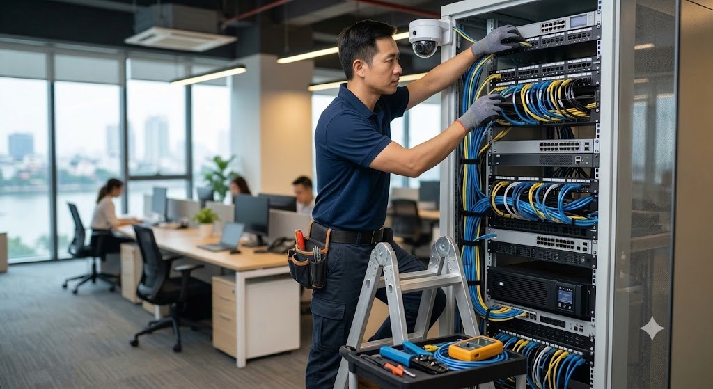 Thiết kế, Thi Công, Lắp Đặt Hệ Thống Điện Nhẹ ELV